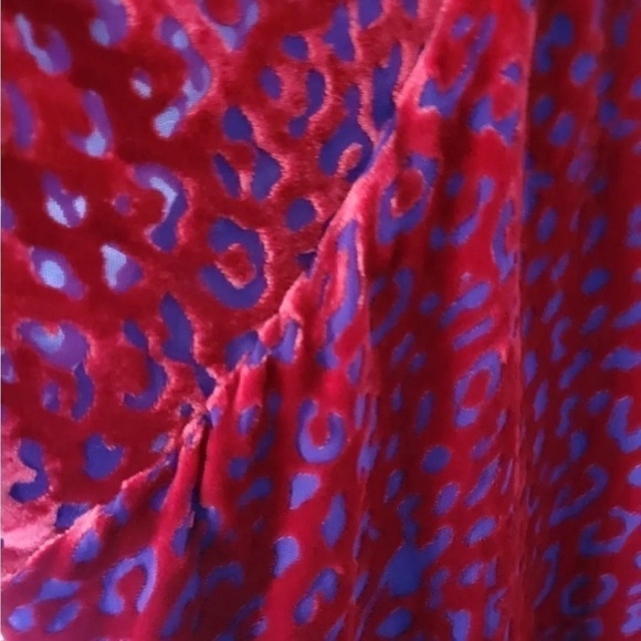 Johnny Was Doris silk blend burnout velvet dress NWT - Picture 4 of 15